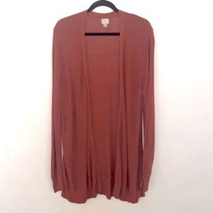 a new day  Open Front Cardigan XXL